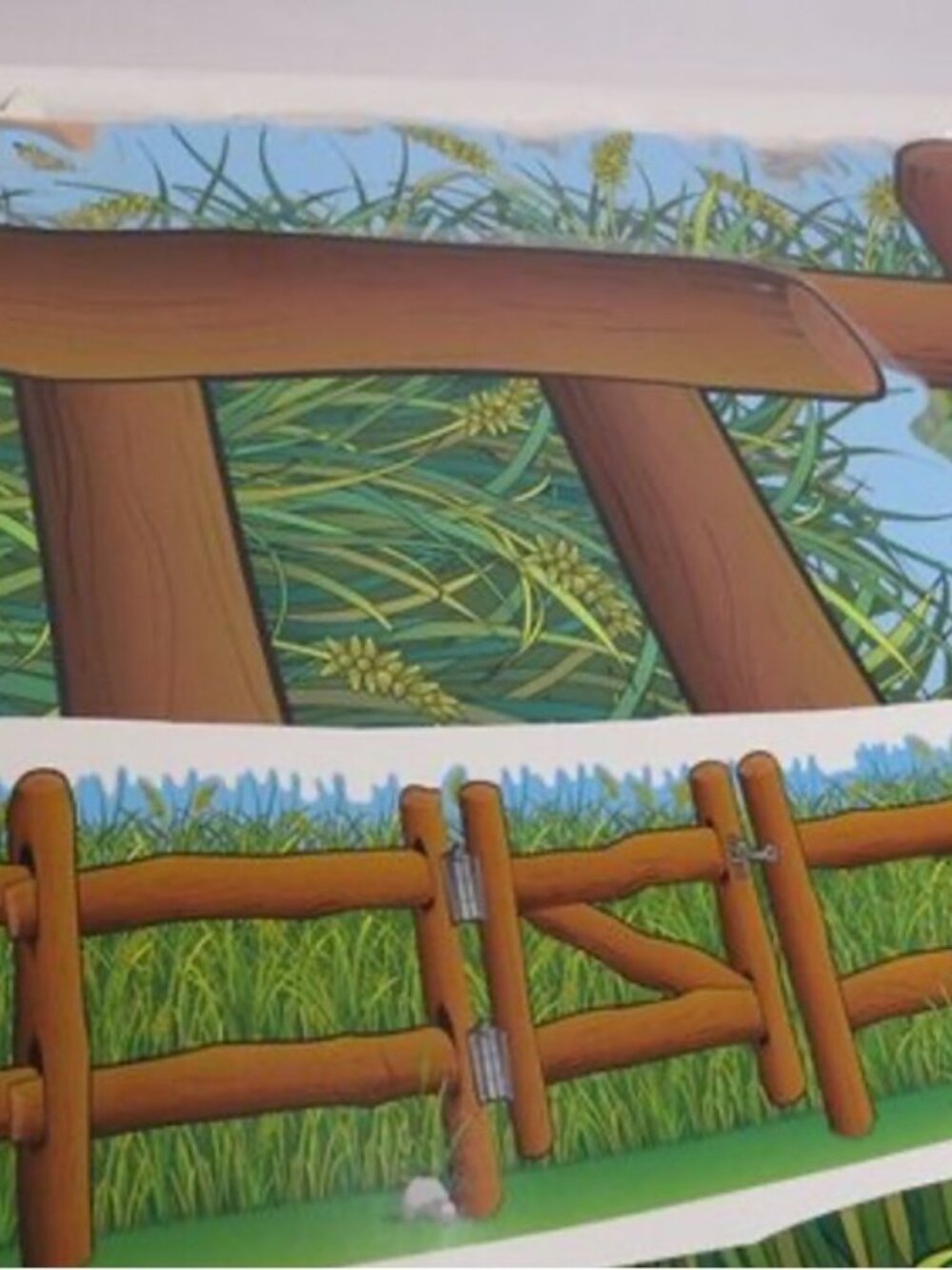 Bulletin Board/Wall Laminated Fence